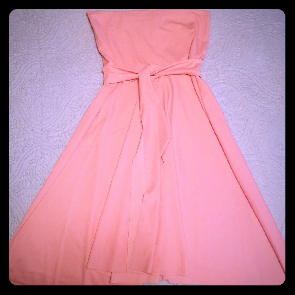 NWOT Venus Coral Multi Versatile Dress/Skirt